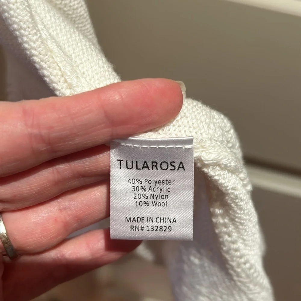 Tularosa White Ruffle Dress - Picture 10 of 14